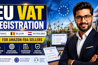 do france, belgium and netherlands vat registration for amazon fba seller