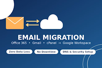 migrate your email from office 365, gmail, or cpanel to google workspace