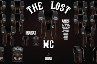 create mc kuttes kuttess fivem vest flag mc bike patch kuttes