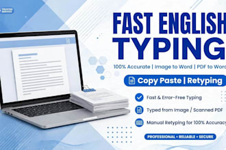 convert PDF or image to word with accurate typing