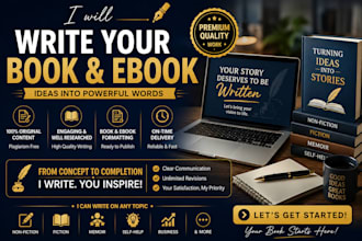 write a captivating book or ebook that readers will love
