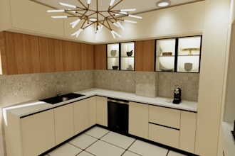 design your kitchen and dressing in 3d with sketchup