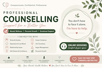 provide professional mental health counselling and support