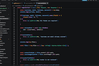 build rest API backend with nodejs express and typescript