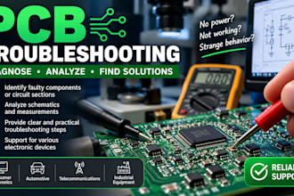 help troubleshoot and diagnose your electronic circuit or pcb