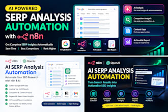 build ai serp analysis automation with n8n and chat gpt