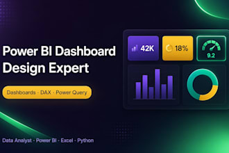power bi dashboard design expert