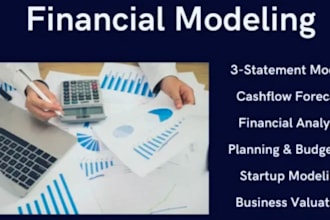 do financial analysis and excel financial modeling