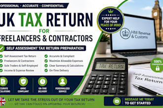 prepare your UK tax return for freelancers and contractors