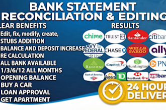 do bank statement PDF and tax returns for loans etc