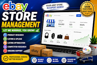 manage your ebay dropshipping store