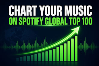 chart your spotify music on global top 100 in spotify chart