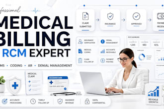 medical billing, claims submission and ar follow up