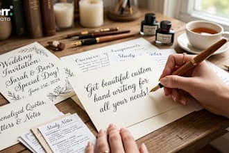 do handwriting so clean and fast