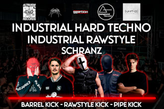 produce your industrial hard techno track