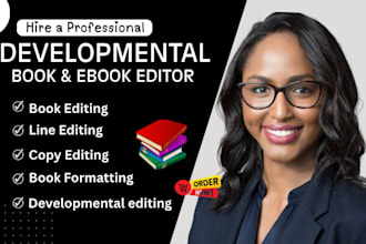 book editor for fiction non fiction line edit proofread formatting kpd kindle
