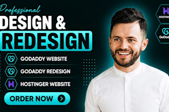 crear hostinger godaddy website estilo godaddy design redesign seo sitio web