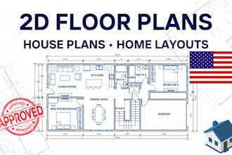 design architectural plans, house plans, site plan, plot plan and floor plans