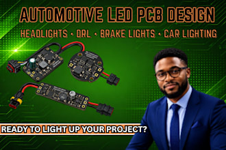 design automotive led pcbs for headlights drls brake lights and vehicle light