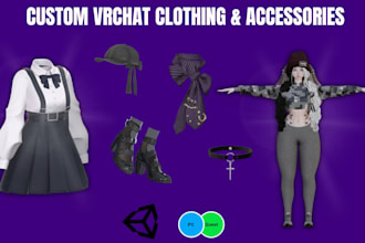 customize edit and optimize vrchat clothing 3d accessories for your avatar