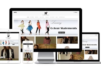 design or redesign a luxury wix website with a premium modern look