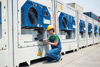 design and troubleshoot reefer container cooling system