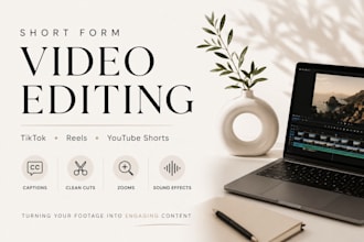 edit engaging short form videos