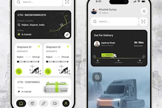 develop trucking, dispatch, booking, transportation management mobile app