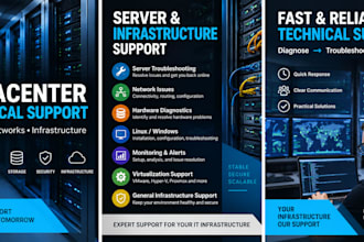 remote server and infrastructure support
