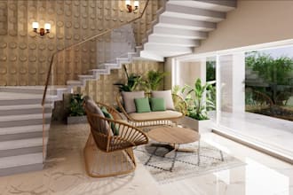 residential space planning,house interior remodel,3d render for luxury apartment