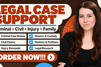 be your lawyer for criminal, civil, injury, and family law matters