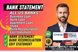 bank statement bank statement PDF to editable format