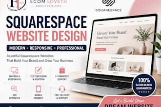 design a modern squarespace website squarespace redesign business website