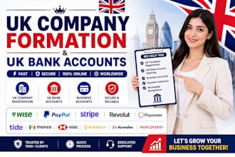 do UK company registration and UK bank accounts