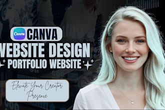 elevate your canva ugc portfolio website