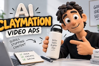 create ai claymation video ads for your brand