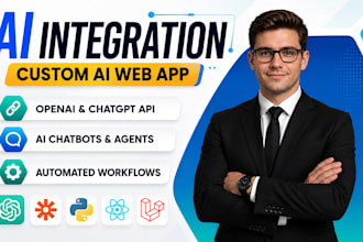 integrate chatgpt openai API in lovable for ai blog workflow, python automation