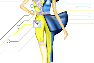 do fashion illustration according to your demand and taste