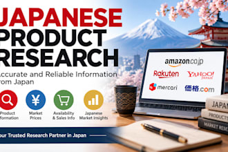 research japanese products, prices, and market information