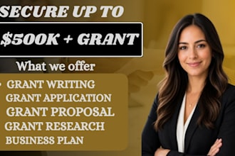 research and write winning grant proposals