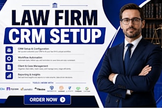 set up clio mycase lawmatics filevine practicepanther smokeball litify casepeer