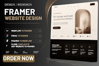 framer website, framer website design, framer landing page, framer website
