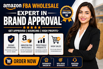 do amazon fba wholesale product hunting with brand approval