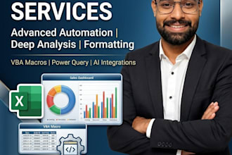 be your expert excel data entry and data analytics specialist
