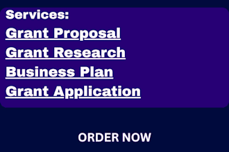 write grant proposal to get you funds
