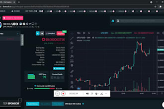 develop dextool trending bot, cmc trending bot, token trending bot ranking bot