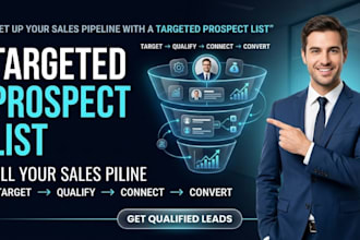 set up your sales pipeline with a targeted prospect list