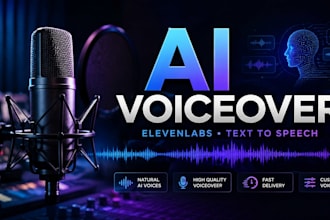 create natural ai voiceovers using elevenlabs