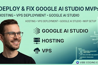 deploy and fix your google ai studio mvp on vps or hosting