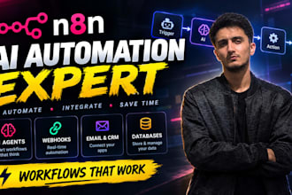 be your n8n automation expert and build n8n ai agents for your business